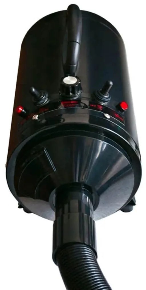 Secador cães com 3 bicos 2400 W preto