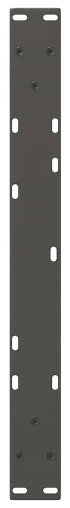 Pés para mesa de centro em forma de V, 2 peças, antracite, 60x (42-43,