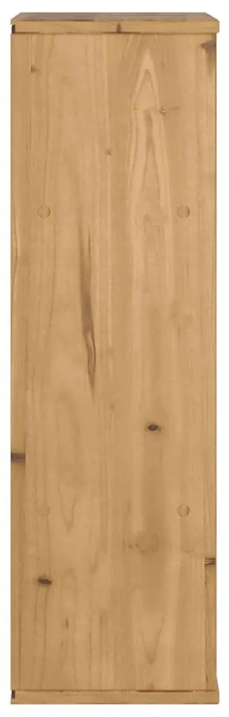 Armário lateral ODDA 40x24x79 cm pinho de madeira maciça