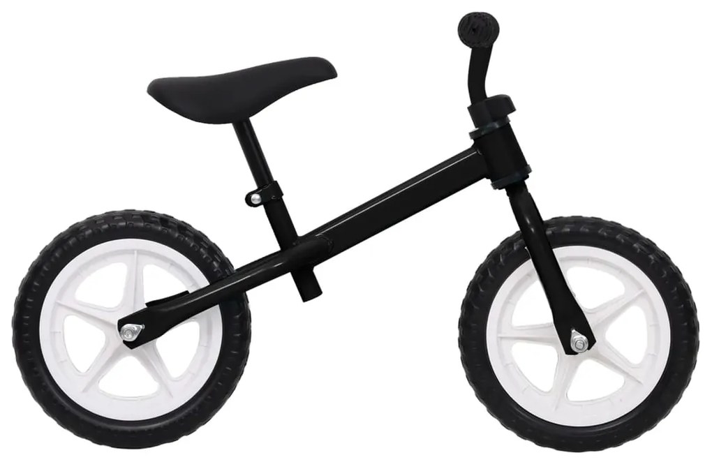 Bicicleta de equilíbrio com rodas de 11" preto