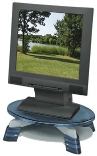 Suporte Fellowes para Monitor Giratorio Ajustavel em Altura Suporta Ate 14 kg 89 x 419 x 289 mm