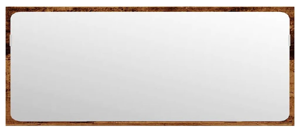 4 pcs conj. móveis casa banho derivados madeira madeira velha