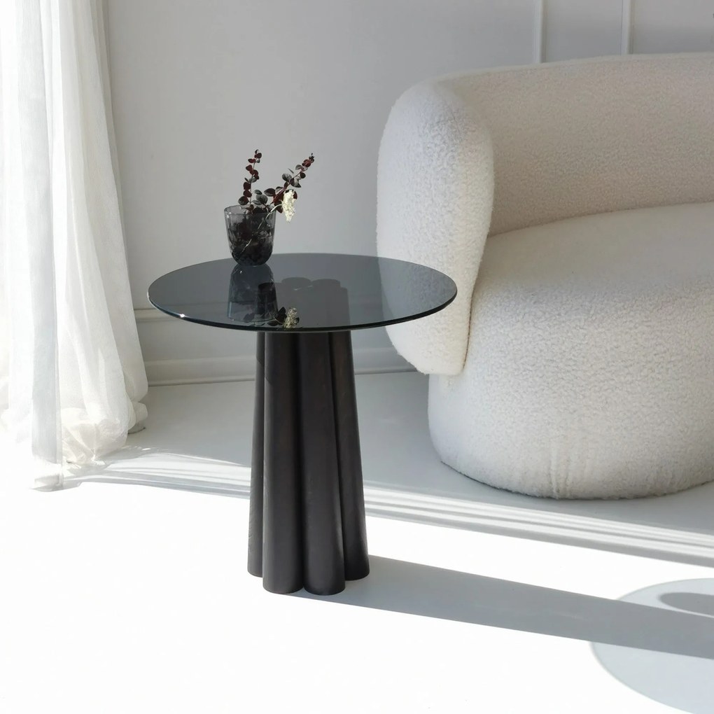 Mesa de Centro Thales – Cinzento Escuro – 50 cm x 50 cm x 50 cm