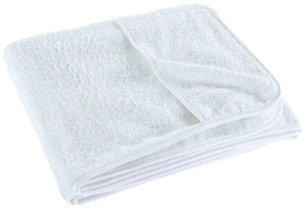 Toalhas de praia 6 pcs 60x135 cm tecido 400 GSM branco