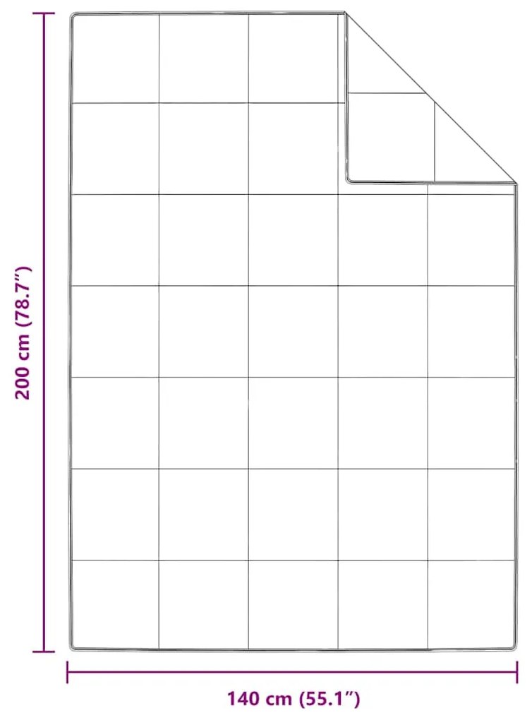 Colchas e Edredons Branco 140 x 200 cm Penugem