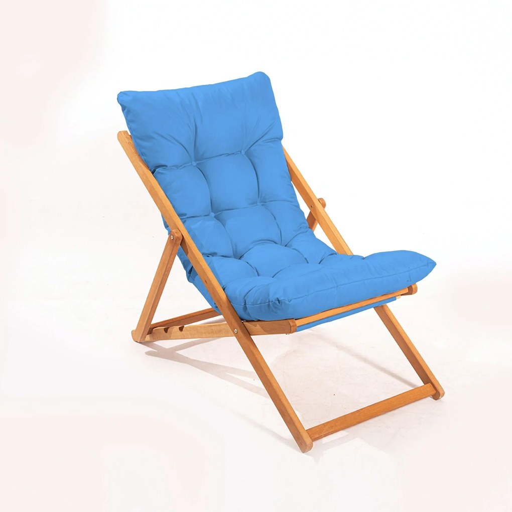 Cadeira de Jardim My006 – Azul Natural – 59x90x44 cm | Tribo Home