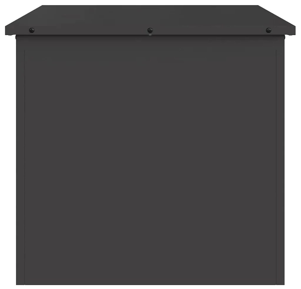 Caixa de Armazenamento Externa Preto 55 x 50.5 x 50 cm