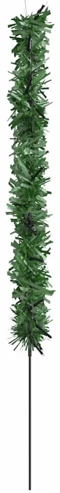 Decoração árvore de Natal c/ luz e estacas 3 pcs 50 LEDs 30 cm