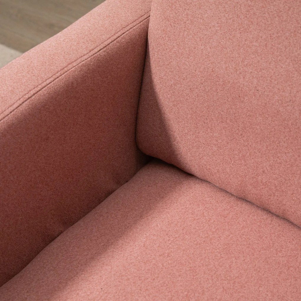 Poltrona Bally - Rosa - Design Nórdico