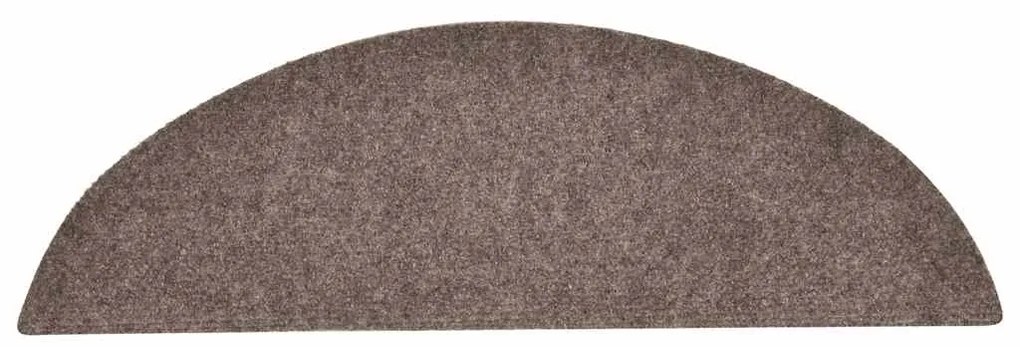 Tapetes de escada adesivos 30 pcs 56x17x3 cm creme