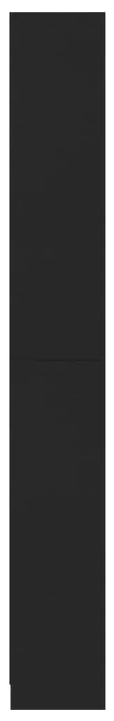 Estante com 5 prateleiras derivados de madeira preto