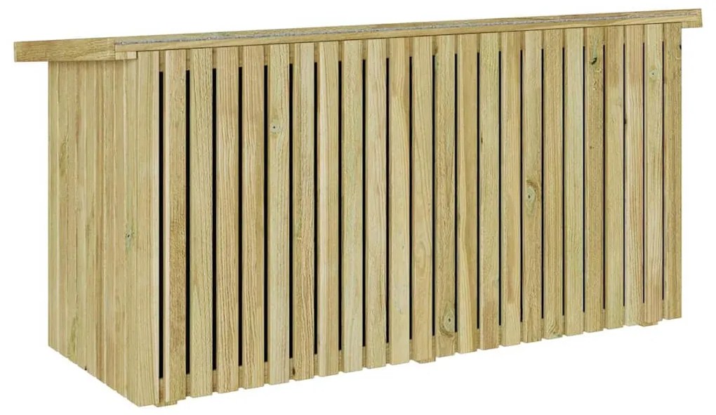 Caixa de Armazenamento 119x44x58.5 cm Madeira de Pinho Tratada