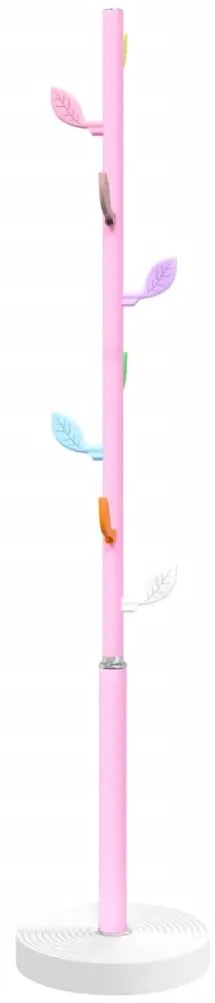 Bengaleiro 172 cm ferro revestido a pó rosa