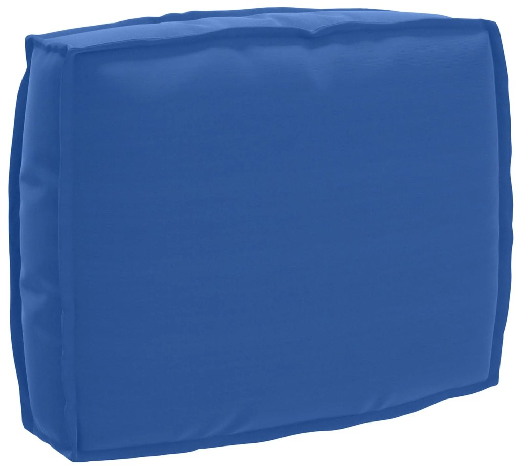 vidaXL Almofada Azul Royal 50 x 40 x 12 cm Tecido Oxford