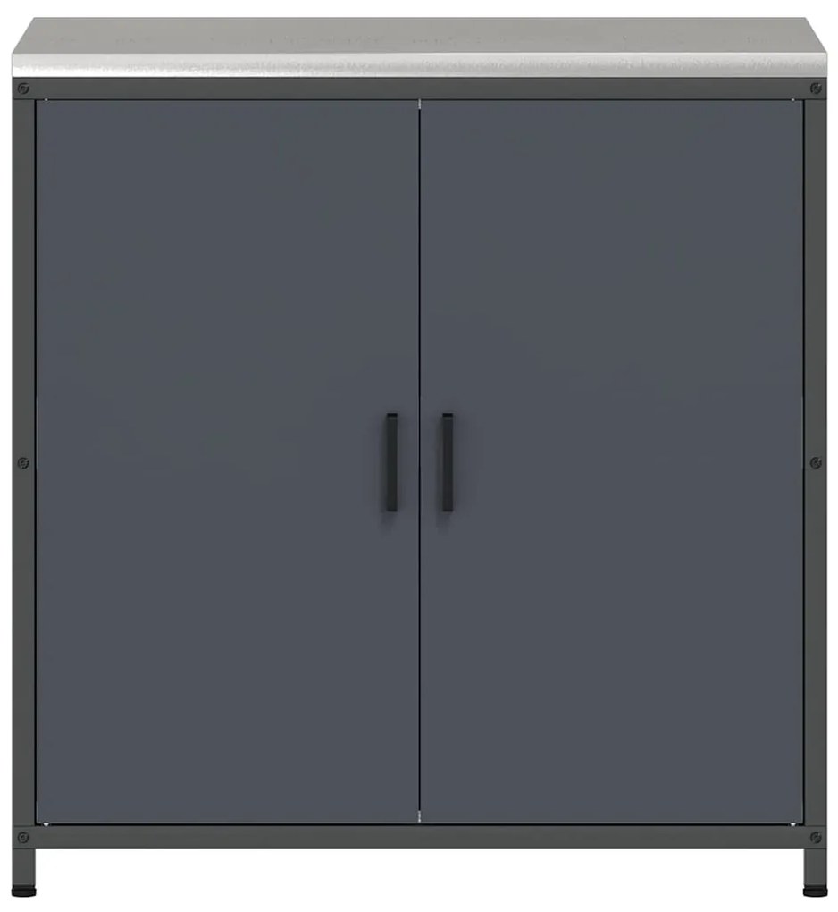 Armário de Armazenamento para Cozinha Antracite 60 x 50 x 92 cm