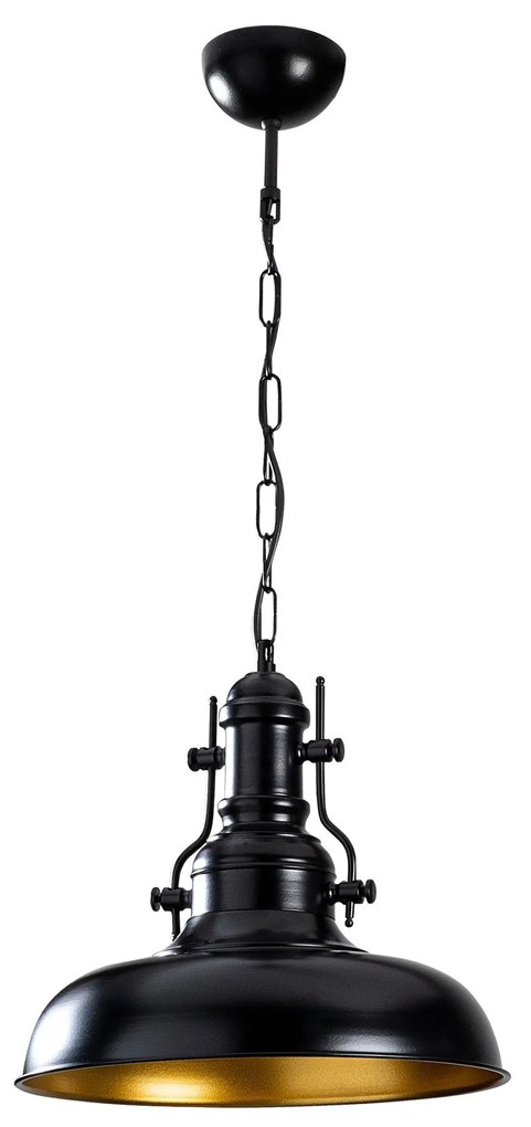 Chandelier Berceste – Preto – 32 x 32 cm