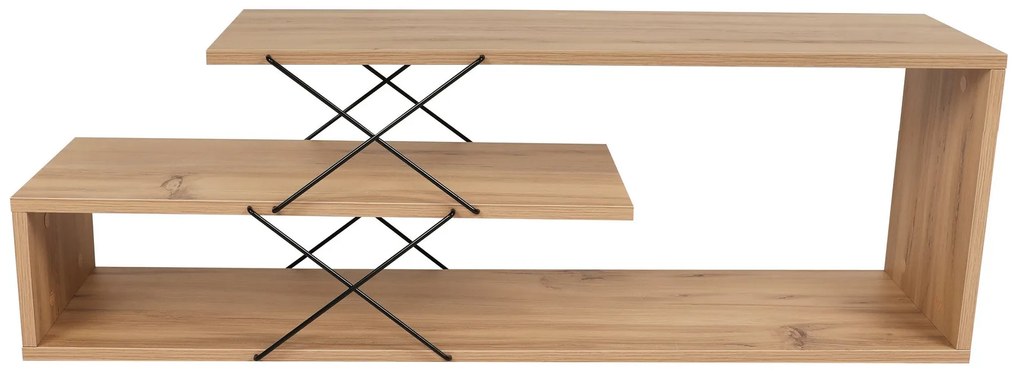Móvel TV Zigzag – Carvalho – 120 cm x 40 cm x 30 cm