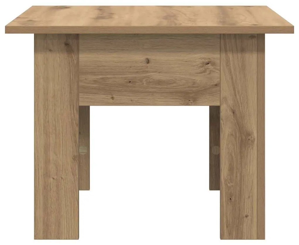 Mesa de centro carvalho artisiano 55 x 55 x 42 cm