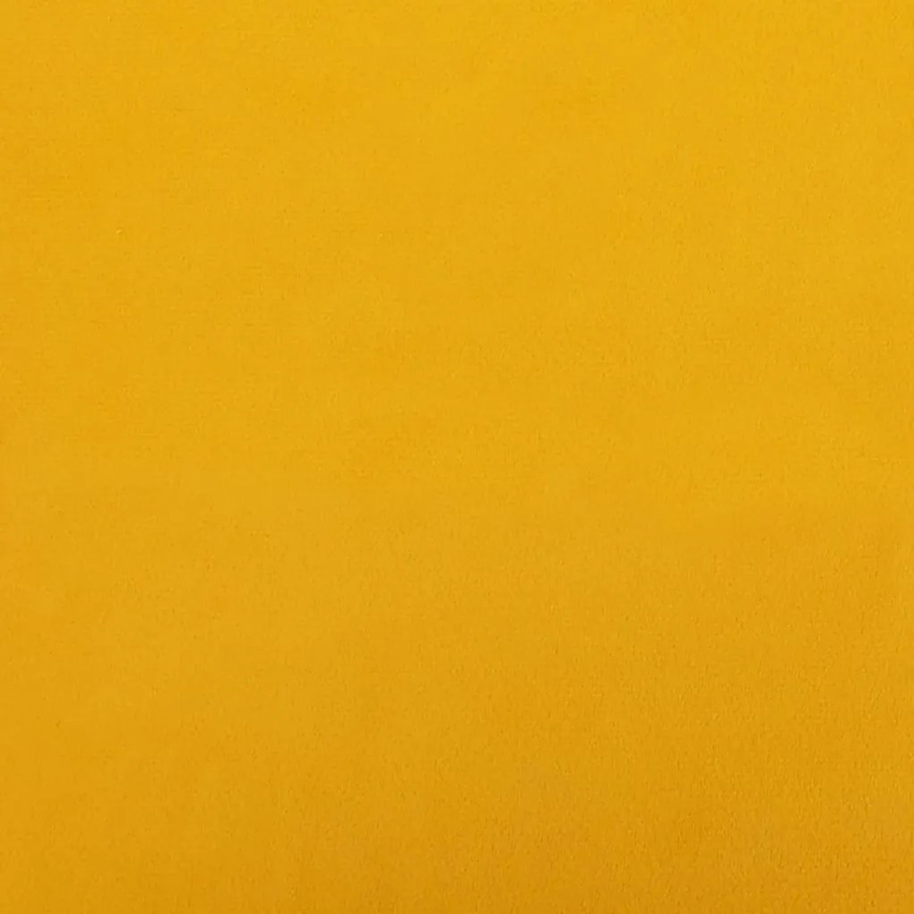 Bancos de bar 2 pcs veludo amarelo