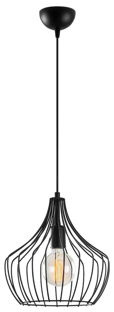 Candeeiro de Teto Mezopotamya – Preto – 27 cm
