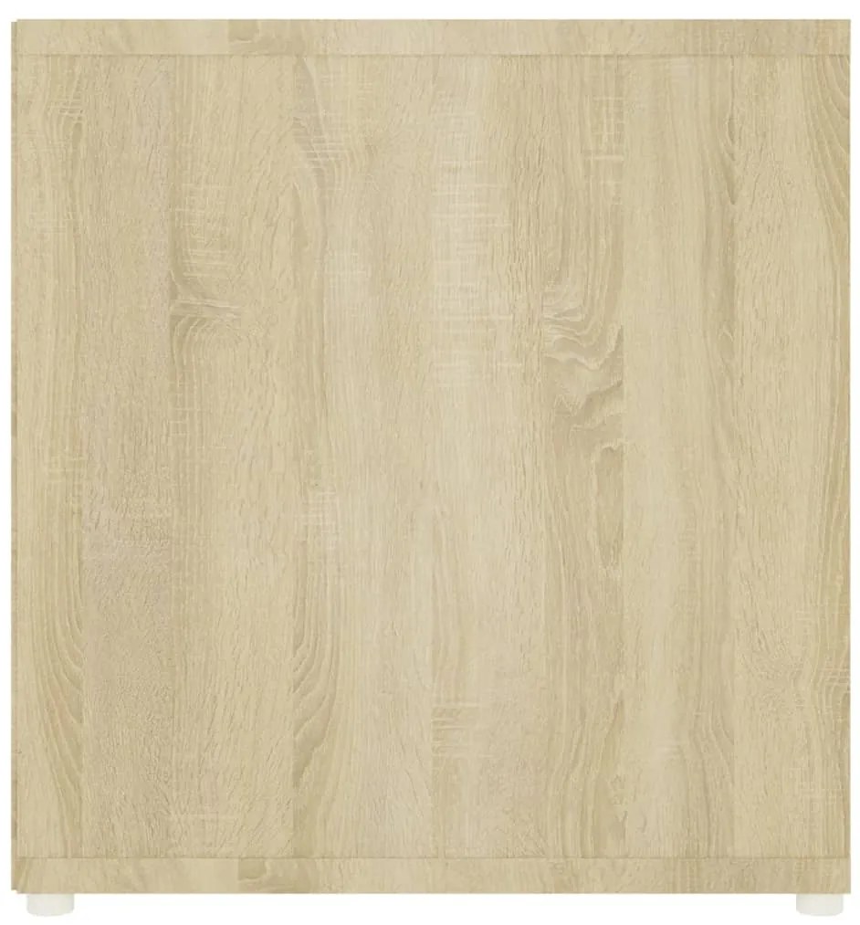 Móvel de TV 107x35x37 cm derivados de madeira carvalho sonoma