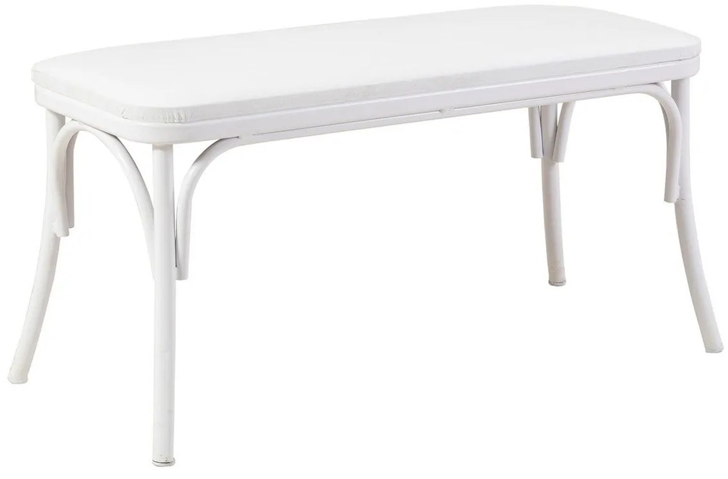Conjunto de Mesa e Cadeiras Oliver – Branco – Mesa: 120x75x75 cm, Cade