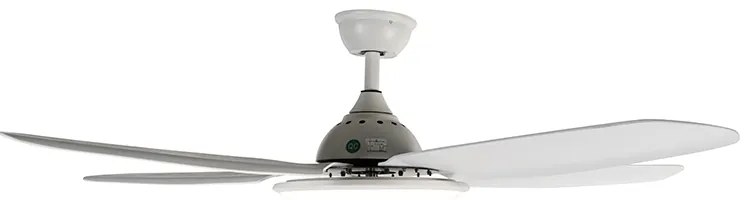 Ventilador de teto branco 130cm incl. LED regulável com controle remoto - Vifte