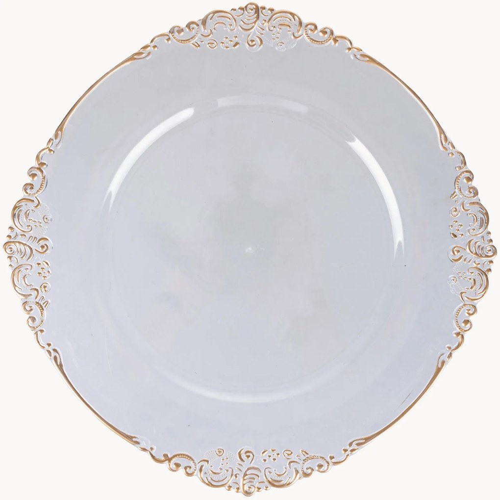 Pratos marcadores Baroque, conjunto de 6