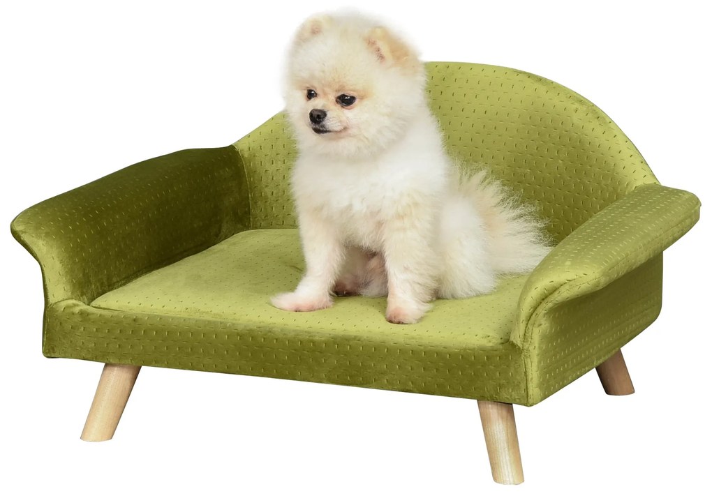 PawHut Sofá-cama para animais de estimação Sofá para cães Gatos com al