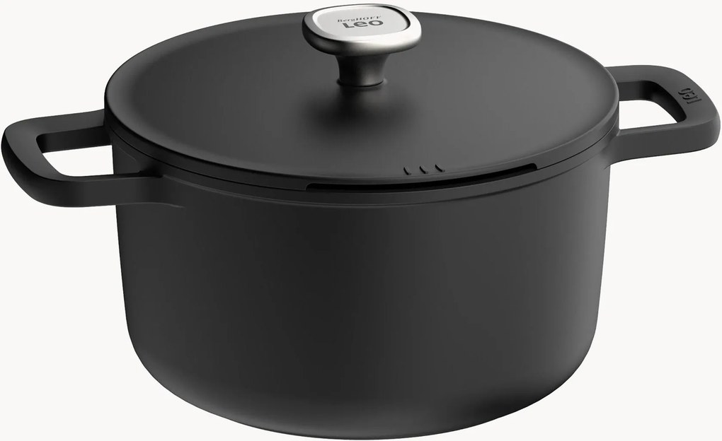 Panela antiaderente com tampa Leo