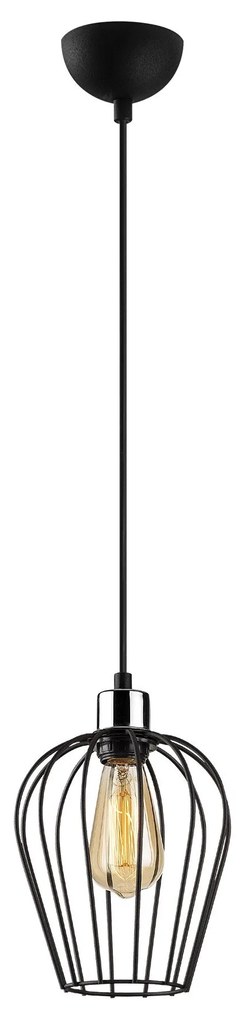 **** Candeeiro Tel – Preto – Ø20 cm x 116 cm

**