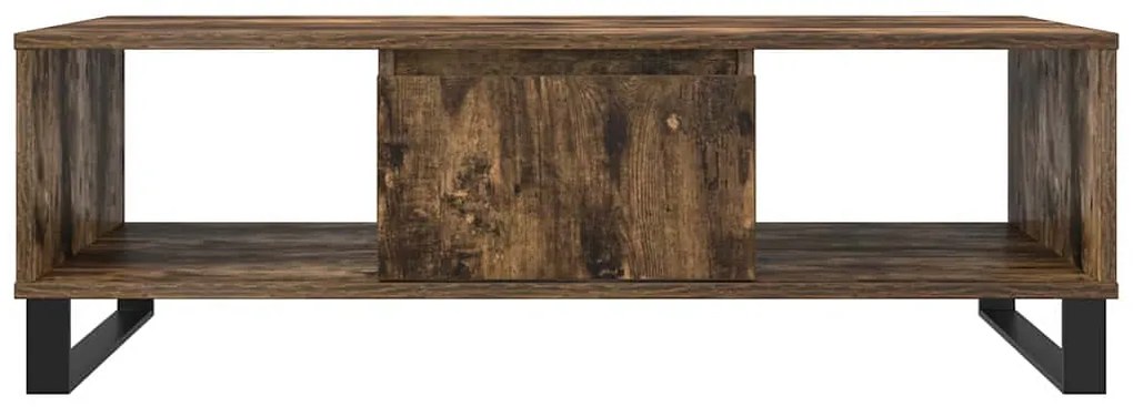Mesa de centro 104x60x35cm derivados de madeira carvalho fumado