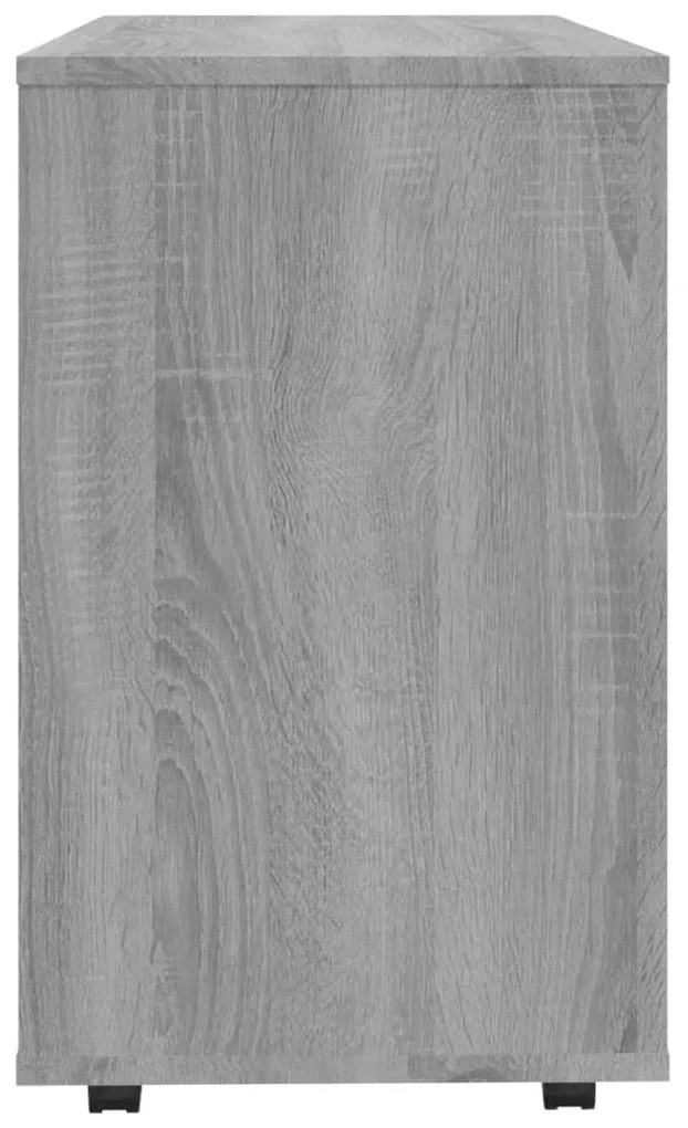 Mesa de apoio 70x35x55 cm madeira processada sonoma cinza