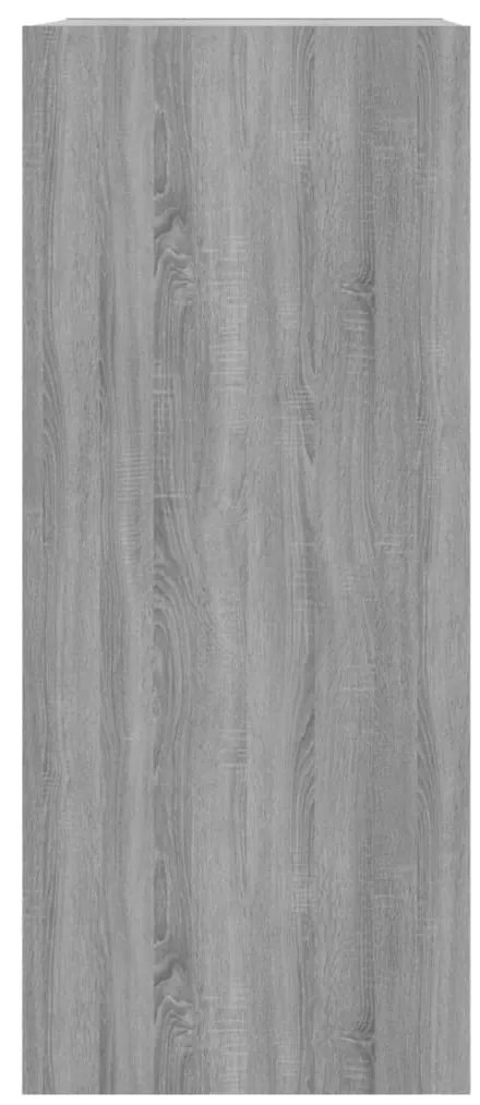 Estante/divisória 40x30x72 cm cor sonoma cinza