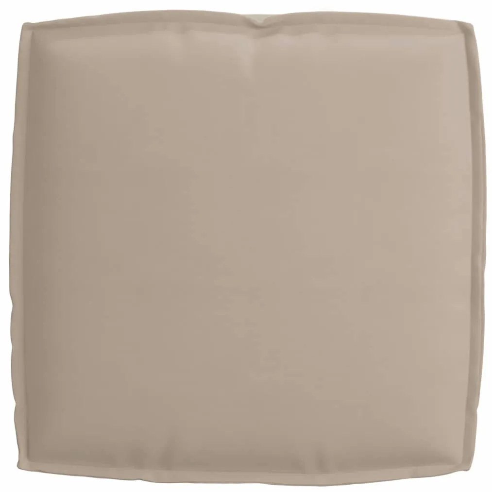 Almofada de Palete pra Assento Taupe 50x50x12 cm Tecido Oxford
