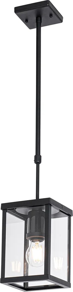 Candeeiro de teto exterior industrial preto IP44 - Charlois