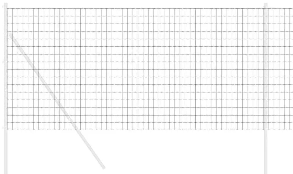 Cerca Euro Cinza 1,2x10 m Aço