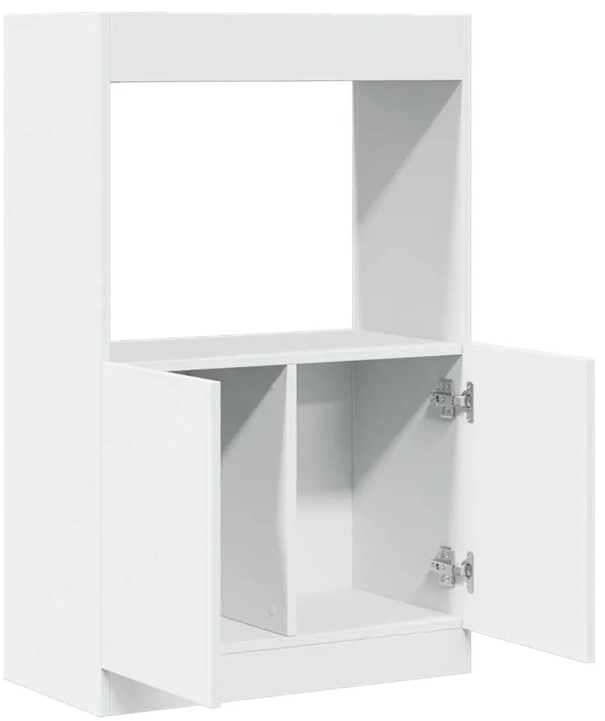 Armário alto 63x33x100 cm derivados de madeira branco