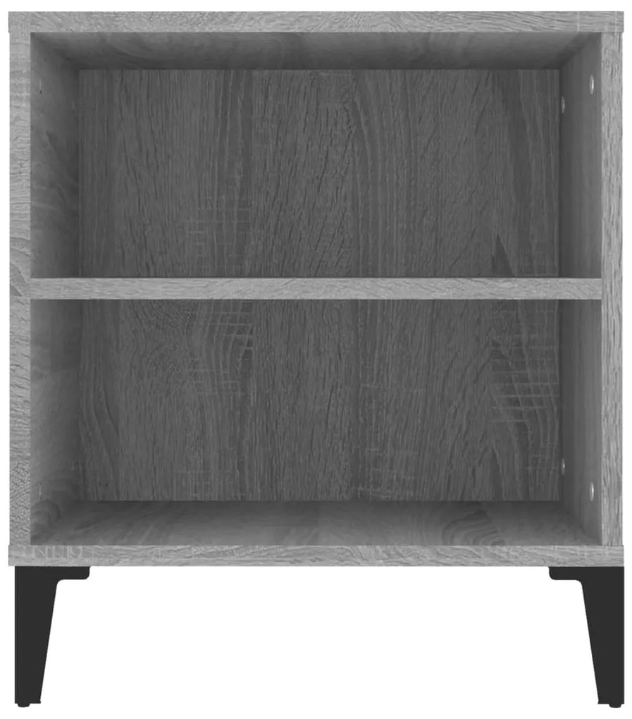Móvel para TV 102x44,5x50 cm derivados madeira cinzento sonoma