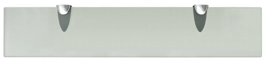 Prateleira flutuante vidro 50x10 cm 8 mm