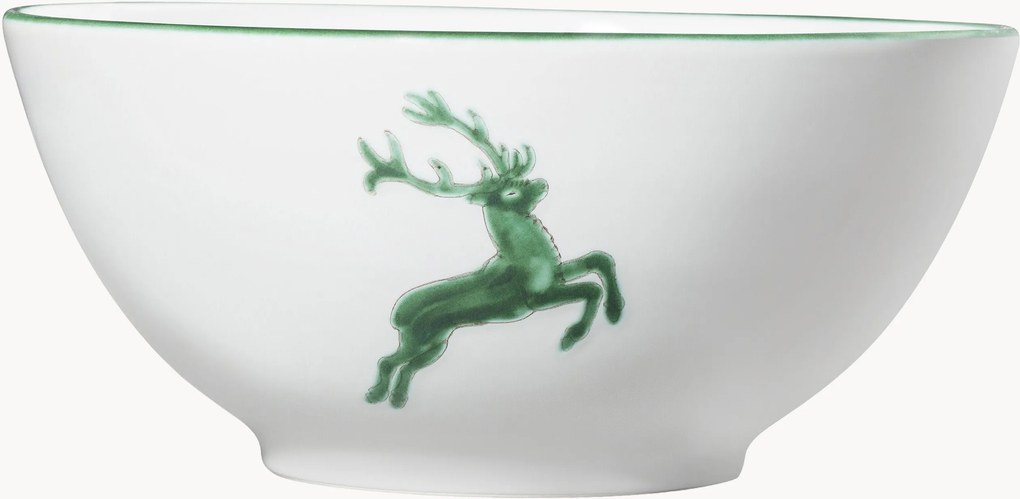 Taça de servir artesanal Grüner Hirsch