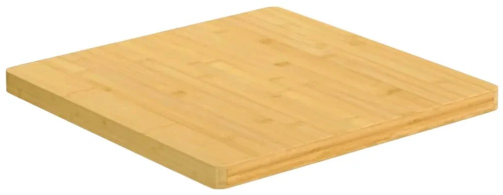 Tampo de mesa 40x40x2,5 cm bambu