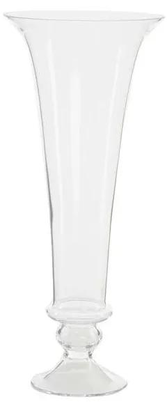 Vaso DKD Home Decor Cristal Transparente (17 x 17 x 40 cm)