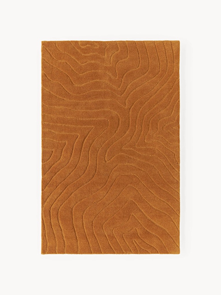 Tapete em lã artesanal Aaron