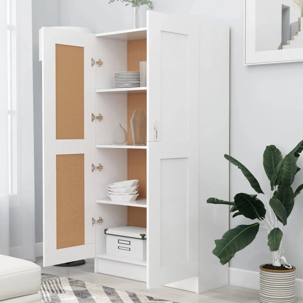 Estante 82,5x30,5x150 cm derivados de madeira branco