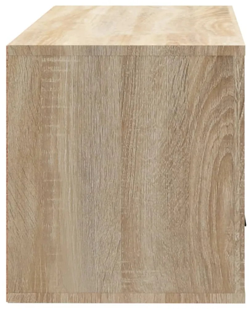 Sapateira de parede 70x35x38 cm deriv. madeira carvalho sonoma