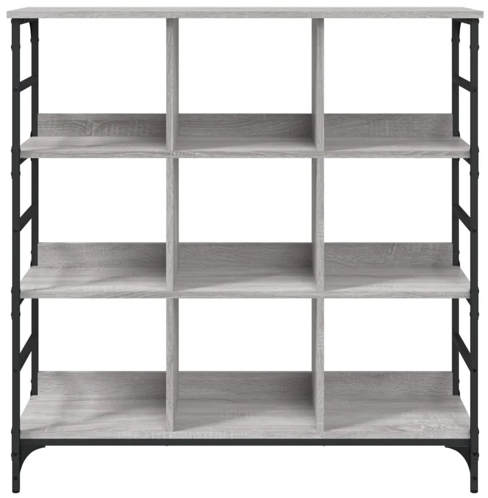 Aparador 102x32x103,5 cm derivados de madeira cinzento sonoma