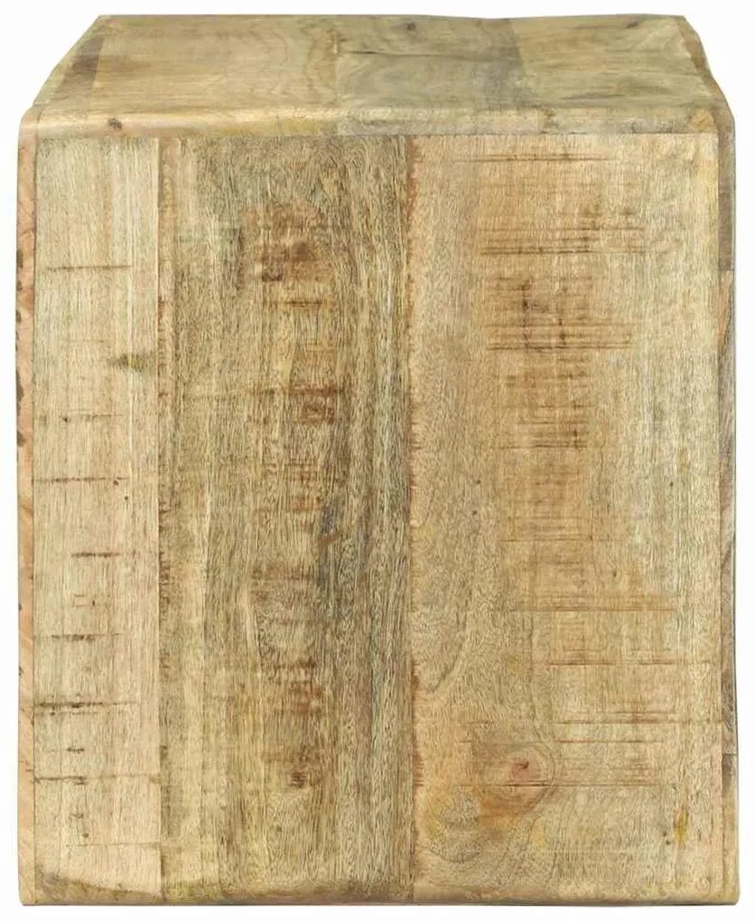 Móvel de TV 80x32x36 cm Madeira Maciça Mangueira