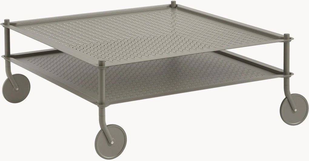 Mesa de centro para interior e exterior com rodas Flow