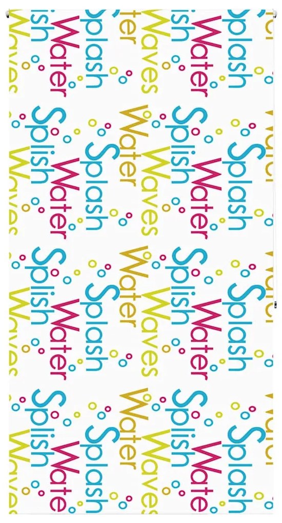 vidaXL Rolo de Duche Estores 130x240 cm Largura Tecido 126 cm